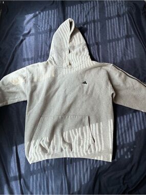 adidas Gray Hoodie with BlackLogo